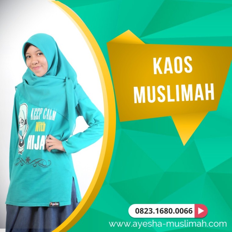 jual baju kaos muslimah murah pakaian grosir trendy terbaru online ayesha atasan bandung muslim meriah
