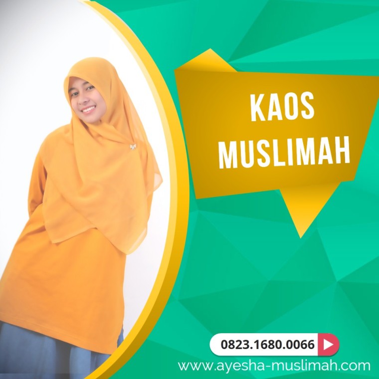 jual baju kaos muslimah murah pakaian grosir trendy terbaru online ayesha atasan bandung muslim